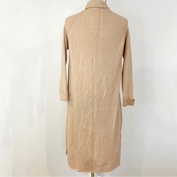 Knot Sisters long light pinkish/ cream open cardigan - Picture 6 of 9